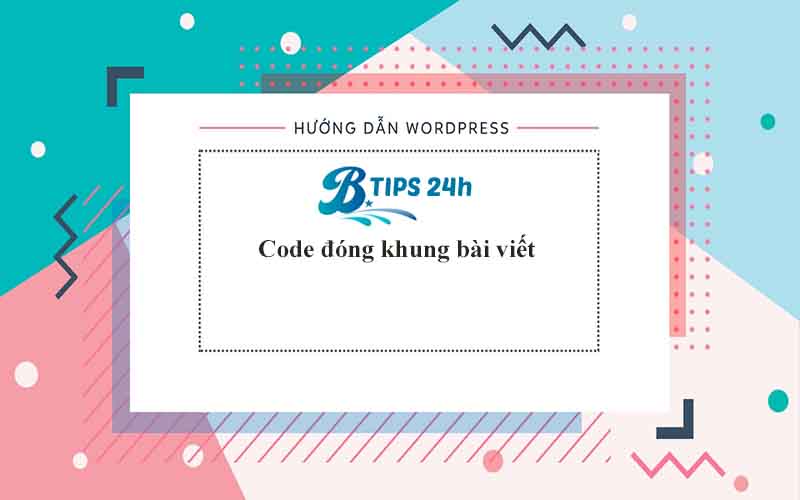code dong khong cho blog wordpress