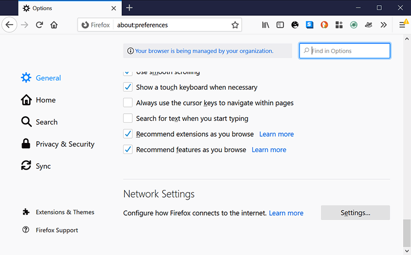 dns over https enable firefox settings