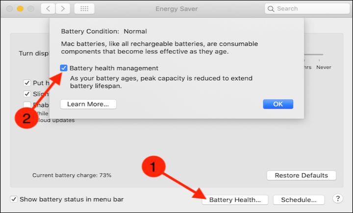Battery Health Management Mac 3