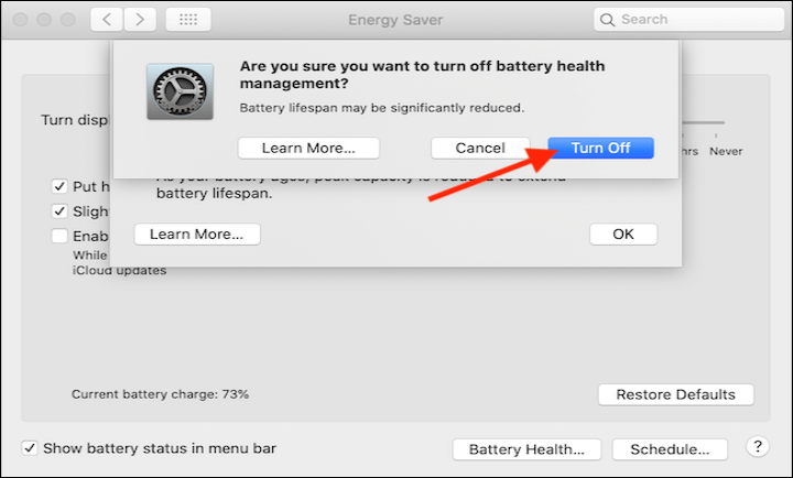 Battery Health Management Mac 4