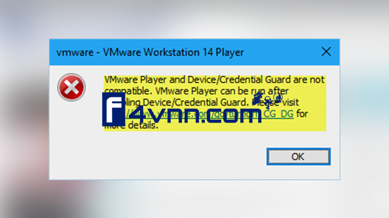 VMware Workstation and Device Credential Guard not compatible thumbnail