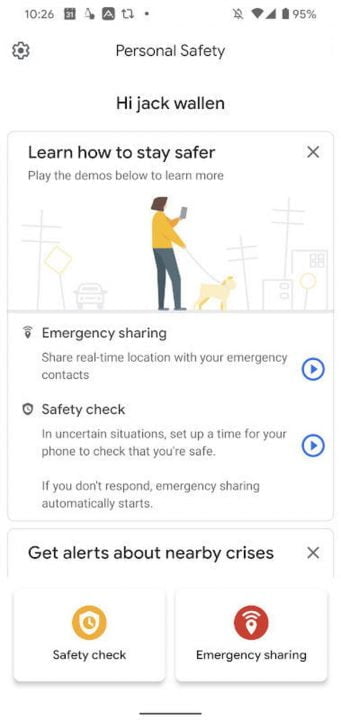 tính năng Emergency Sharing trên Google Pixel