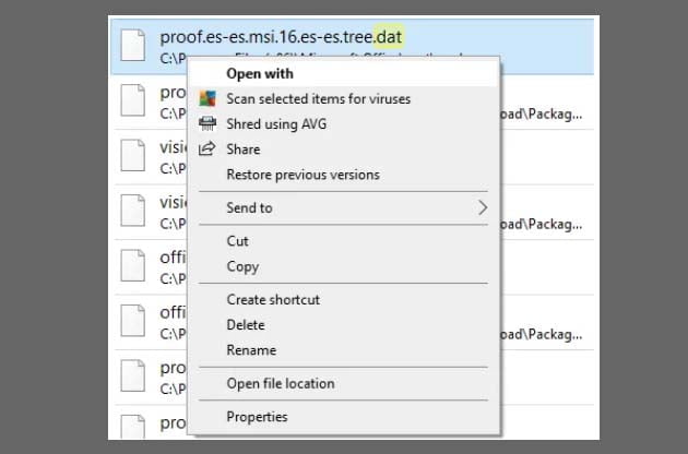 what is a dat file and how to open a dat file picture 1