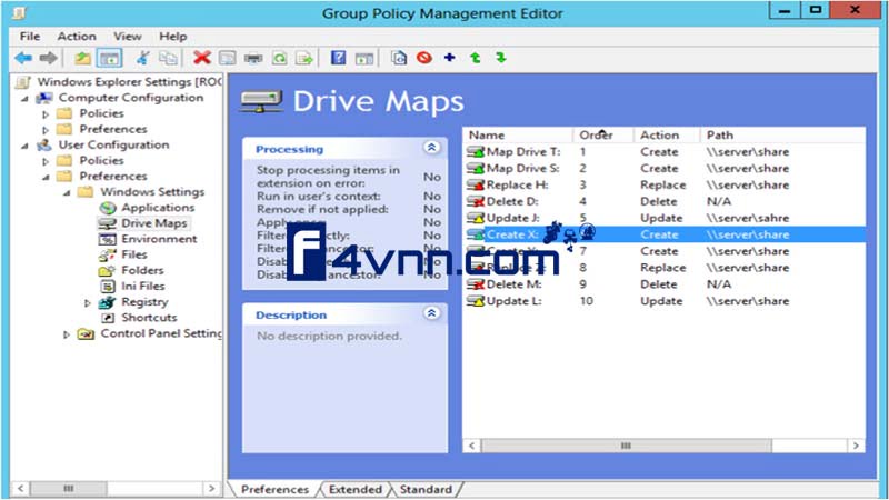 Map Network Drive Group Policy Preferences thumbnail