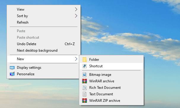 Run Command Prompt Commands With a Desktop Shortcut