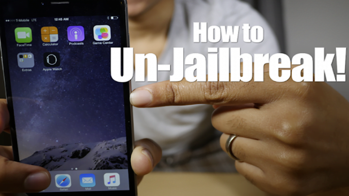 UnJailbreak iOS 13 - iOS 13.2.2 Cách xóa bản bẻ khóa Cydia và Checkra1n iOS 13