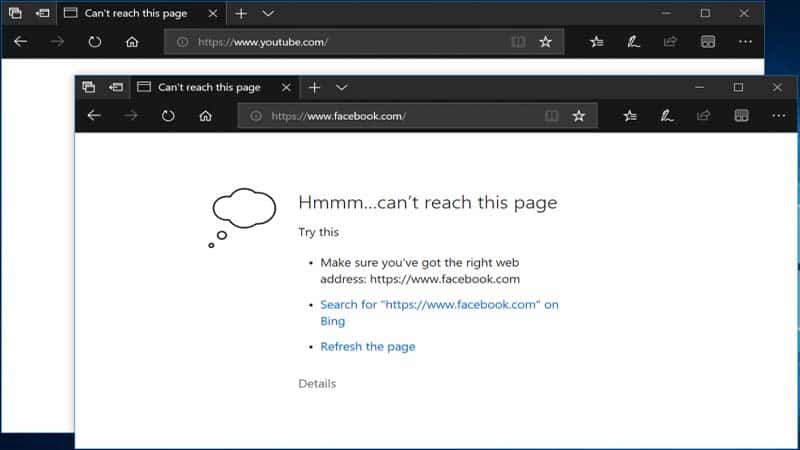 Hướng dẫn cách chặn một trang web trong Microsoft Edge