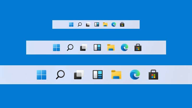 Hướng dẫn cách thay đổi kích thước thanh Taskbar trên Windows 11