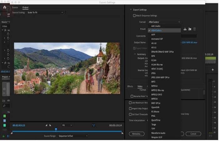 AfterCodecs V1.10.9 Hỗ trợ xuất file cho After Effects
