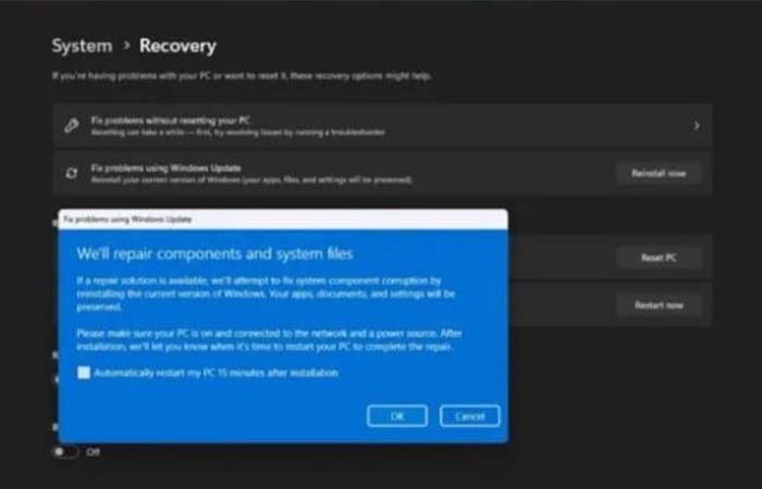 Hướng dẫn cách tự sửa lỗi Windows 11 bằng Windows Update