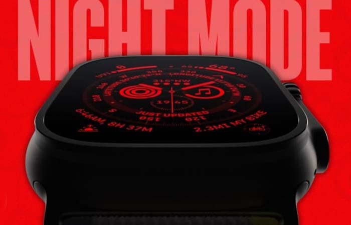 Làm thế nào bật chế độ ban đêm Night Mode trên Apple Watch Ultra 2 ?